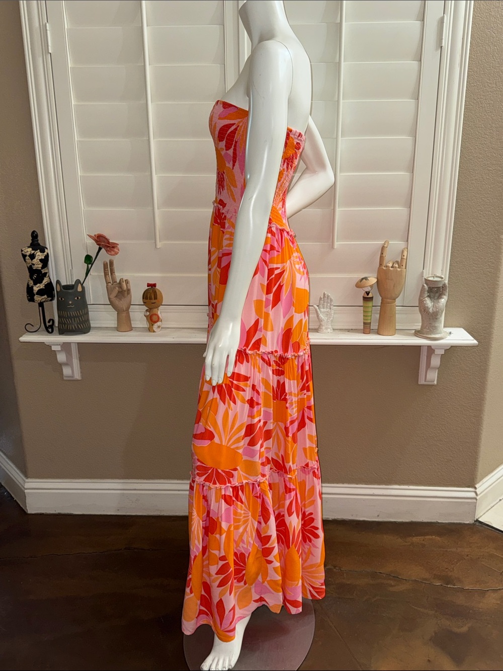 Abel the Label Rumi Strapless Maxi Dress - Picture 3 of 10